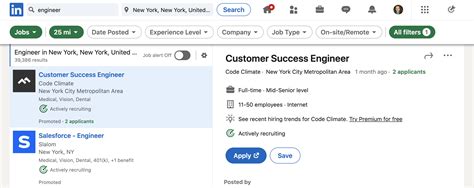 linkedin job